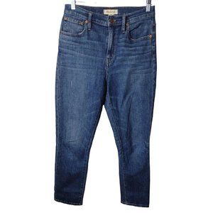 Madewell Womens Jeans 26 High Rise Slim Crop Boyjean